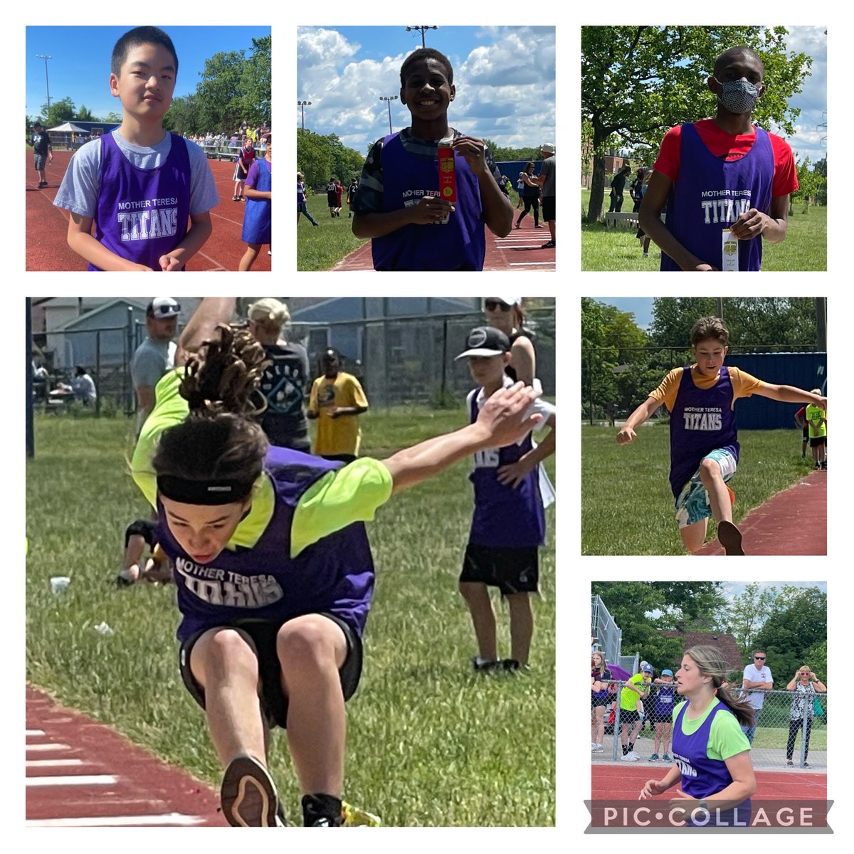 Great day at the track yesterday. Way to go Titans we finished first!