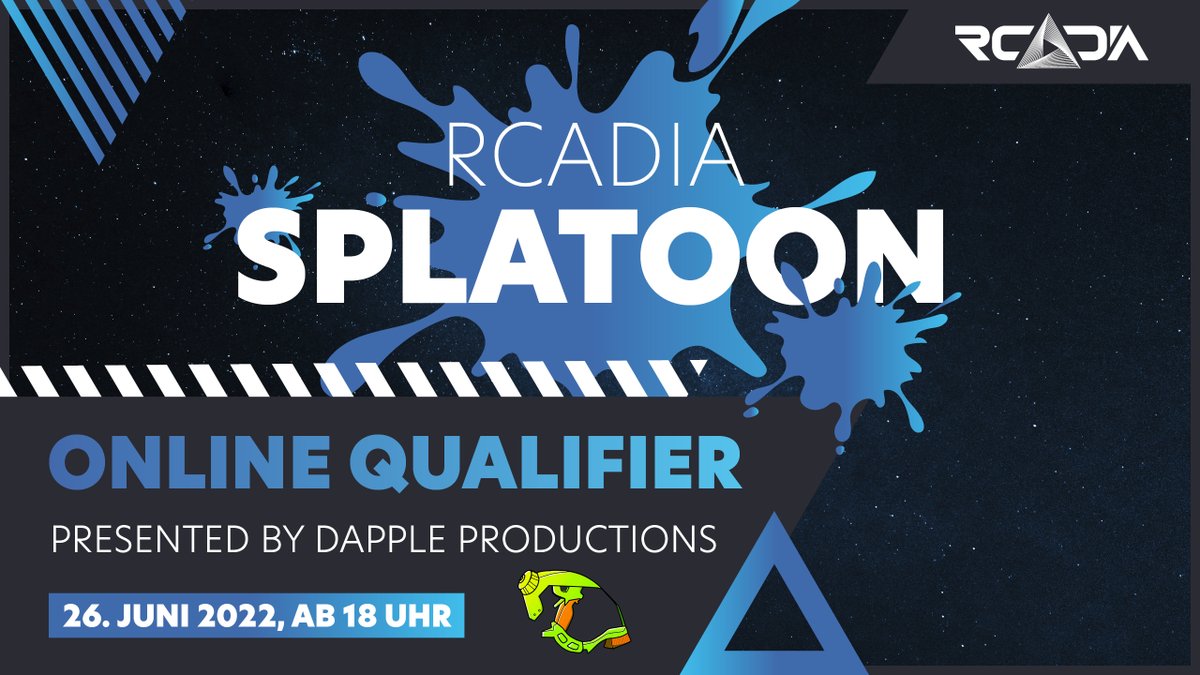 rcadia_official's tweet photo. 📢Claim the best spot to become RCADIA's first Splatoon Champion! 

Presented by @DappleProd: RCADIA Splatoon Online Qualifier!🔥

▶️free participation
▶️First placed team wins FREE ENTRY and FREE ACCOMMODATION in our hotel! 

Registration▶️https://t.co/0TnJ3vHl7O https://t.co/FnlGSvikDO