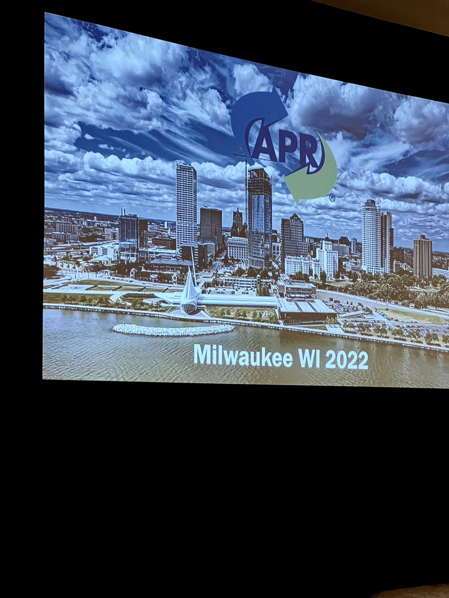 Wrapping up last day of June meeting in Milwaukee with <a href="/APRrecycles/">Association of Plastic Recyclers (APR)</a>