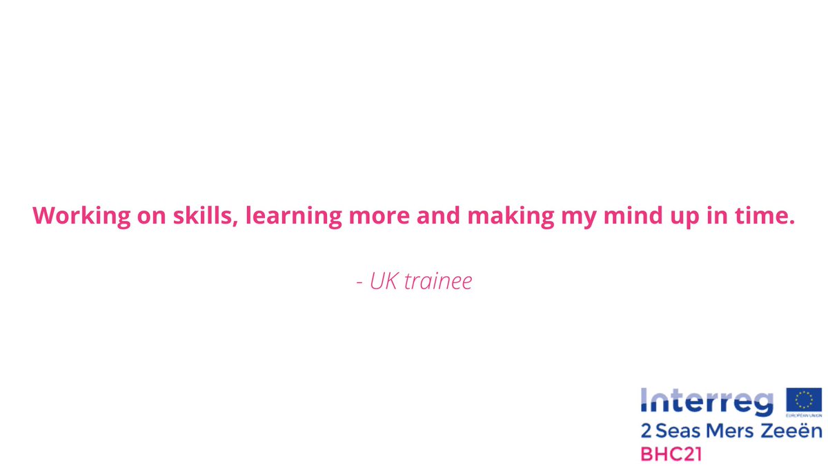 In #BHC21, trainees not only get the #chance to prepare for a #job, they also get an #opportunity to #taste of different #industries to make up their mind about their future. #Working and #learning are key words in their story and we're #happy to #help with that.