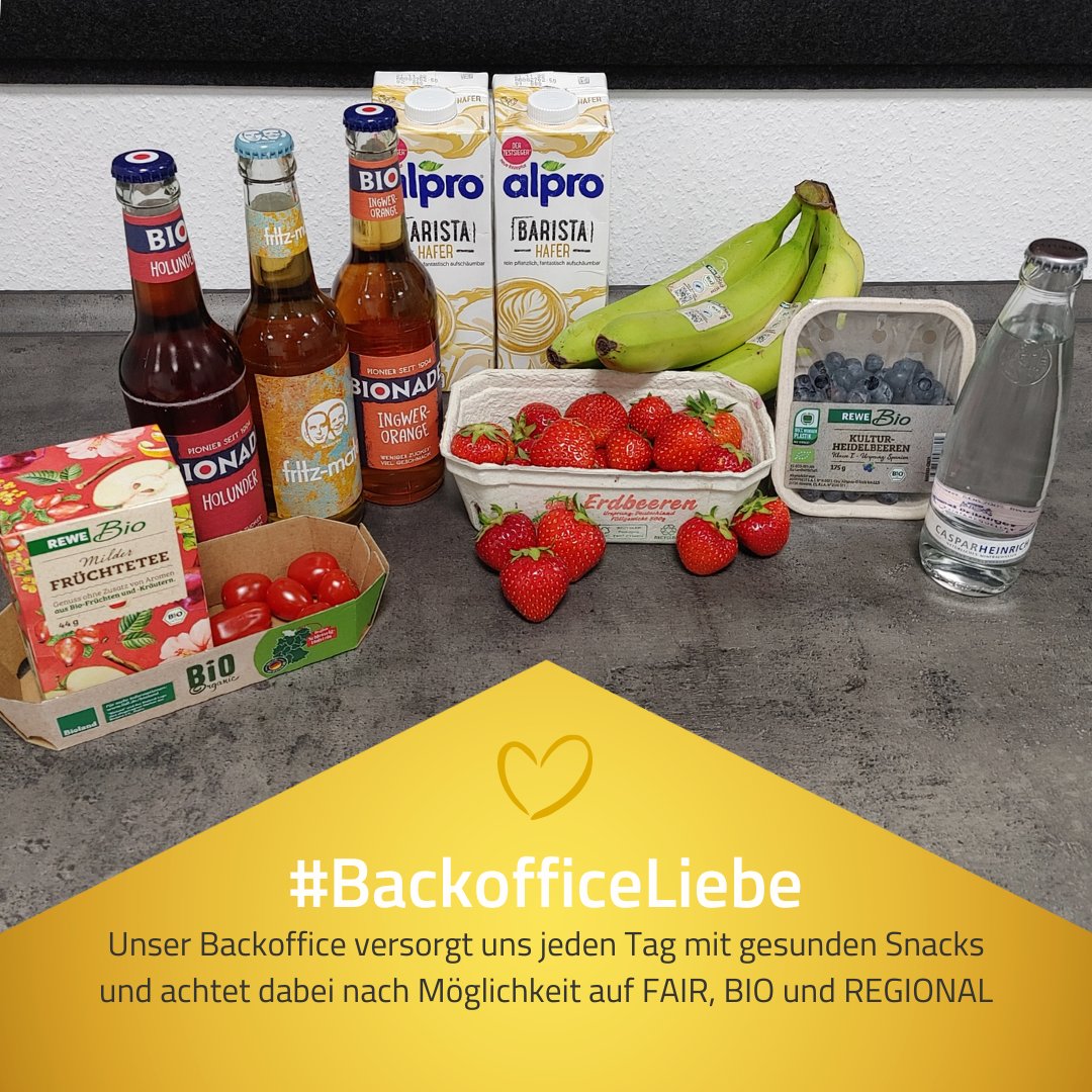 webcellent_com's tweet photo. Für unsere liebevolle und umsichtige Versorgung wollen wir unserem #Backoffice einmal unseren Dank aussprechen! #BackofficeLiebe!

#webcellent #webagentur #internetagentur #marketingagentur #digitalagentur #paderborn

Hinweis: Unbezahlte Werbung wegen Markennennung/-erkennung. https://t.co/L82z1mHYhg