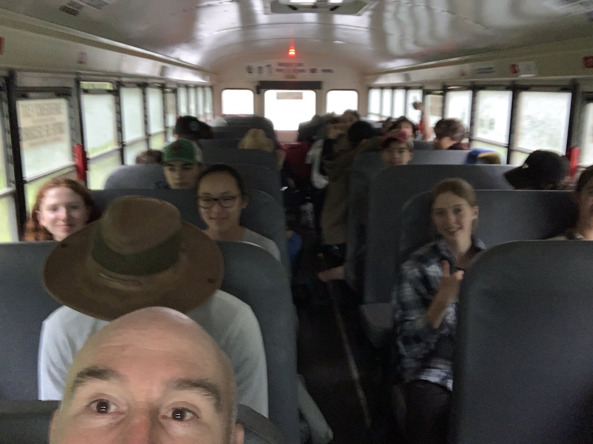 Beautiful day to head out on an Outdoor Ed overnight! 😳<a href="/SouthCarletonHS/">South Carleton HS</a>