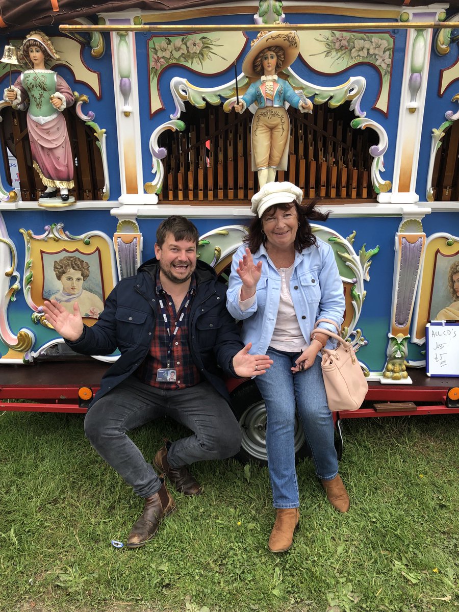 Went to the Royal Cornwall Show today &amp; was fascinated by the workings of this Dutch street organ. Built in the 1920’s and it is a credit to the owner James ⁦<a href="/dundonradio/">James Dundon 〓〓🥟 📻</a>⁩ with ⁦<a href="/coraldinner/">coral dinner</a>⁩