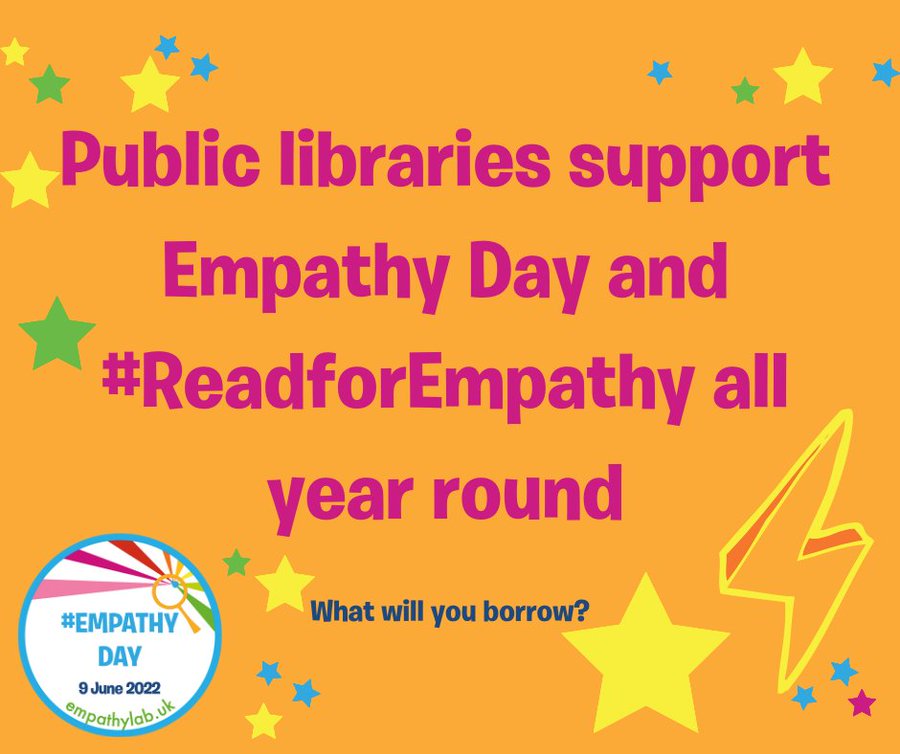 Sawda_P's tweet image. Today is #EmpathyDay🌟
Celebrate the power of empathy with these fantastic books available at #ShoreditchLibrary📚
Read stories, build empathy and make a better world😊

#ReadforEmpathy @EmpathyLabUK