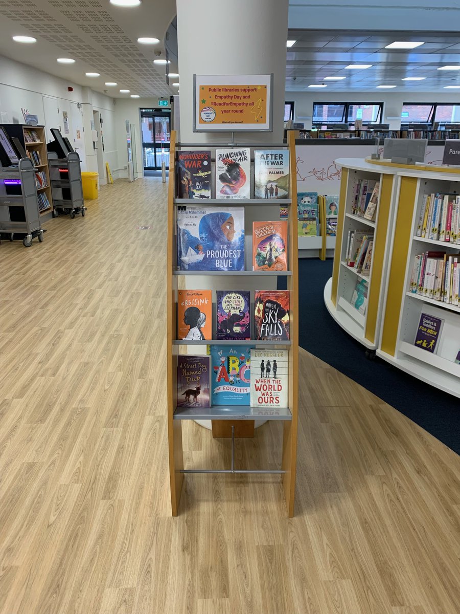 Sawda_P's tweet image. Today is #EmpathyDay🌟
Celebrate the power of empathy with these fantastic books available at #ShoreditchLibrary📚
Read stories, build empathy and make a better world😊

#ReadforEmpathy @EmpathyLabUK