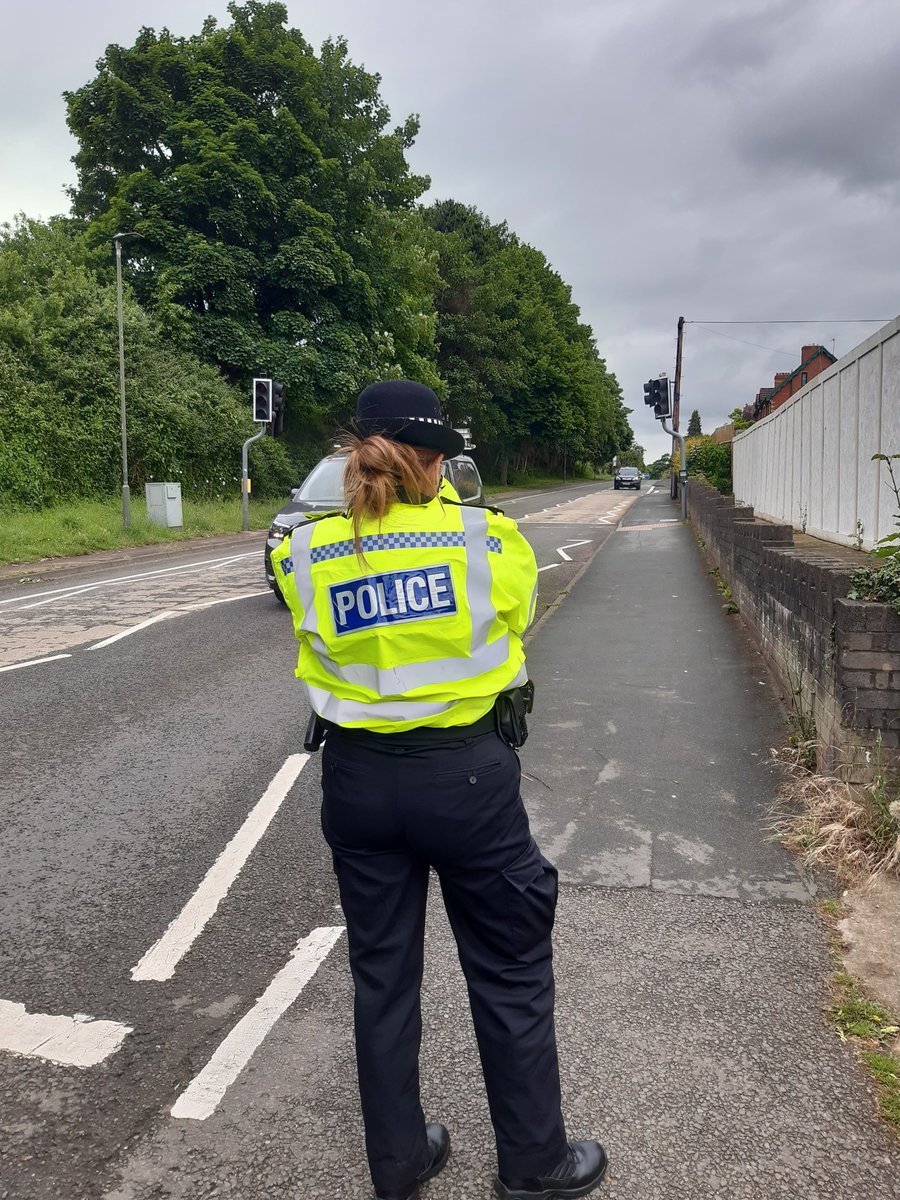 Speed monitoring undertaken in Ross town this afternoon. #killyourspeed