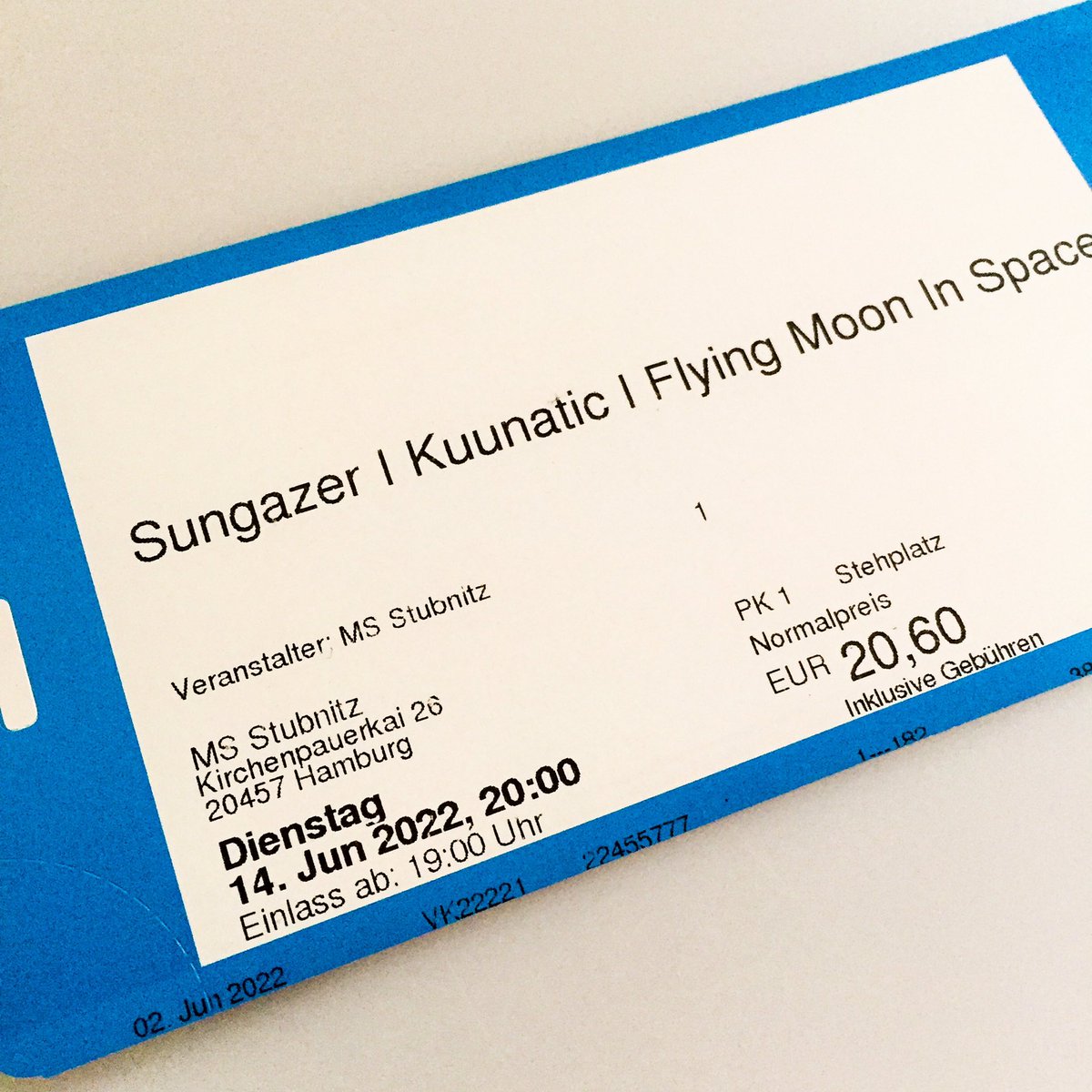oliver_hlzwssg's tweet photo. At last, Japanese bands are returning to Hamburg: next Tuesday I’m going to see @kuunatic for the first time. – And I’m also looking forward to seeing @its_adamneely’s #Sungazer.
#Kuunatic
#AdamNeely https://t.co/dli0XC57ps