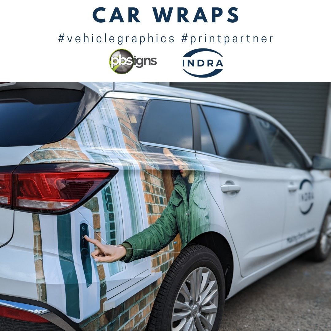 pb_signs's tweet photo. Smart new car wraps Designed, Printed & Fitted for Indra Renewable Technologies' @Indra_rtinstallation vehicles ๐๐
#electricvehicles #ev #vehiclegraphics #carwraps #printpartner #qualityquickly @Indra_rt https://t.co/VoBNNoStDo