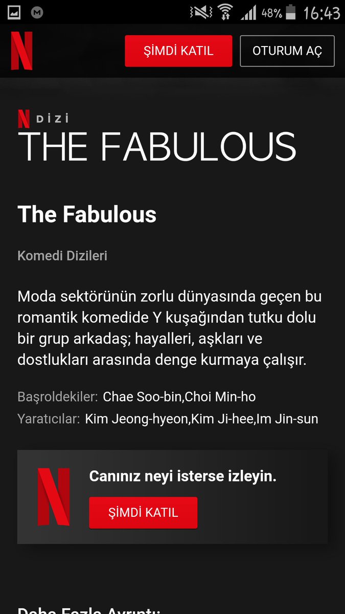 Kurudum beklemekten #thefabulous #ChoiMinho @netflix @NetflixKR ?? 😑