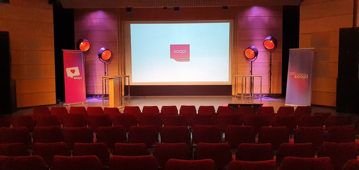 We've prepared three feedback forms for you to fill in, depending on the events you attended. Help us make soap! even cooler 😊 
Workshops: forms.gle/3ZQQdiQSZhaHqW…
Virtual soap!: forms.gle/9rQR7weFyso2ZQ…
In-person soap!: forms.gle/BFZUHLTRFie9uA…

#soapconf