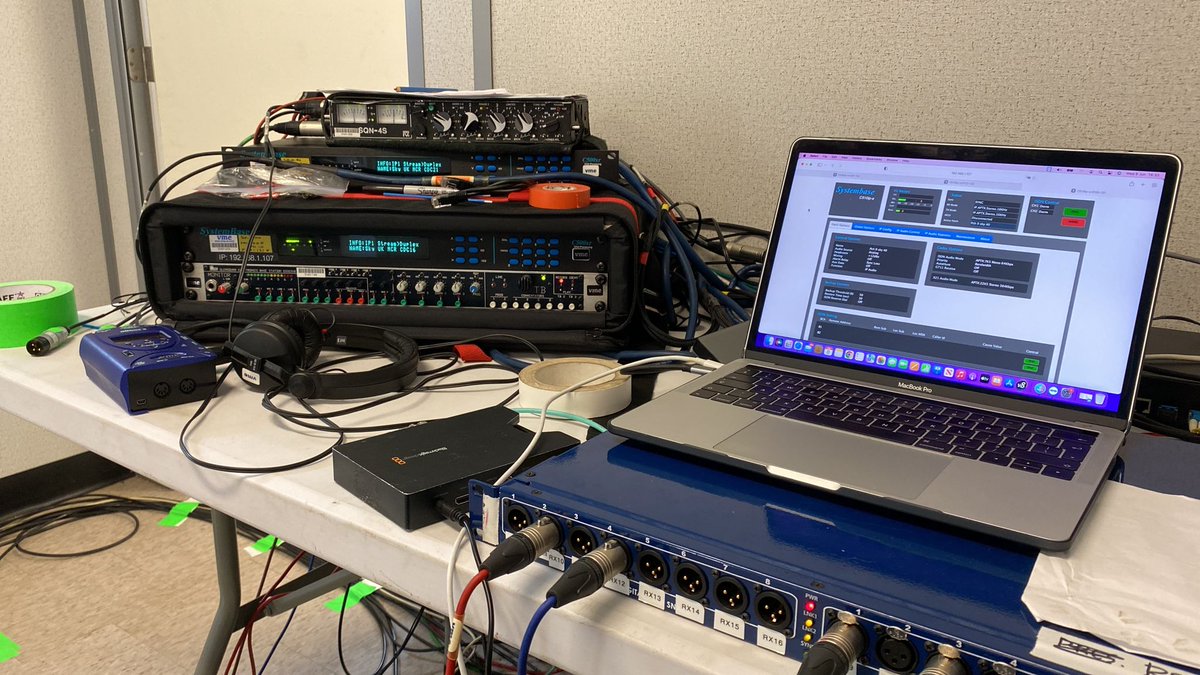 Systembase_LTD's tweet photo. @vmeukltd  is out in Canada this week providing OB audio facilities over #AOIP. It is good to see the @Systembase_LTD  #C510ip-s #codecs in action. https://t.co/UpPSPXXtLu