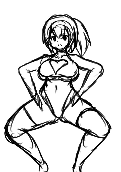 未公開予定ですがラフだけ・・・ 