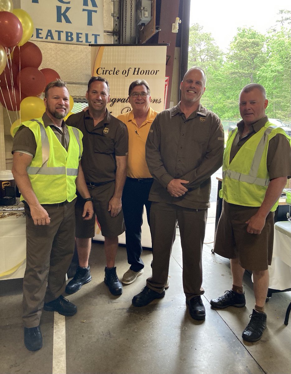Congrats to Mike Magee and Heath Allen on 25 Years Safe Driving! 🎈 Vineland Center