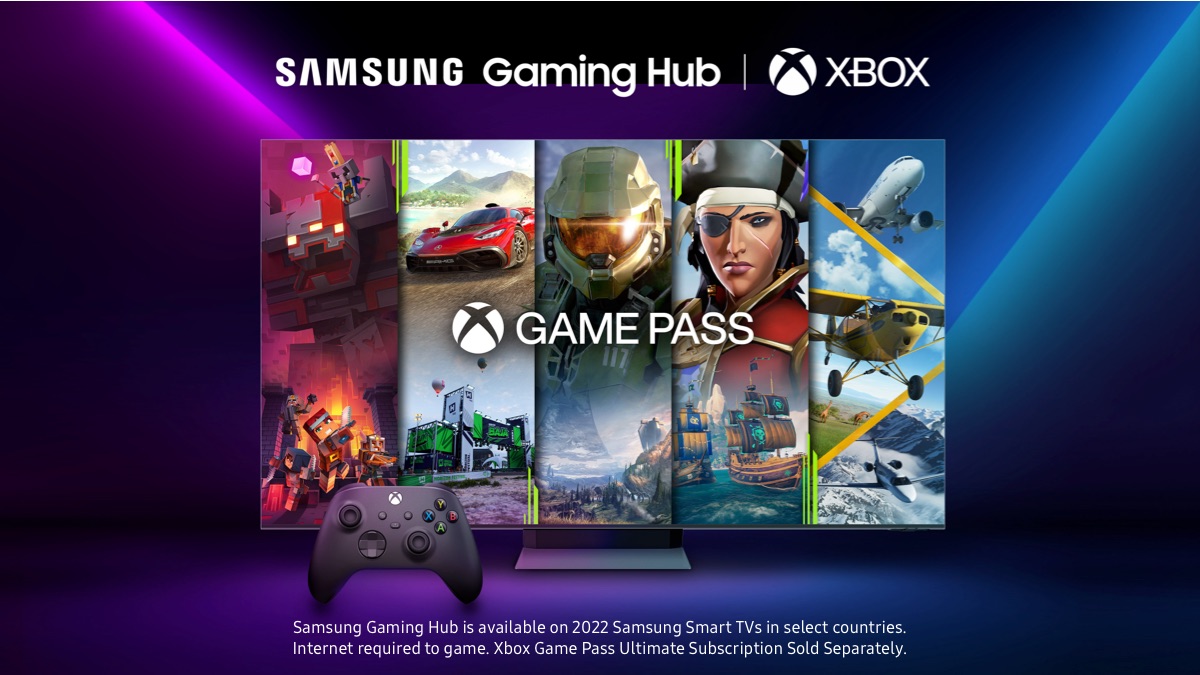 Play games on your Samsung TV with Gaming Hub