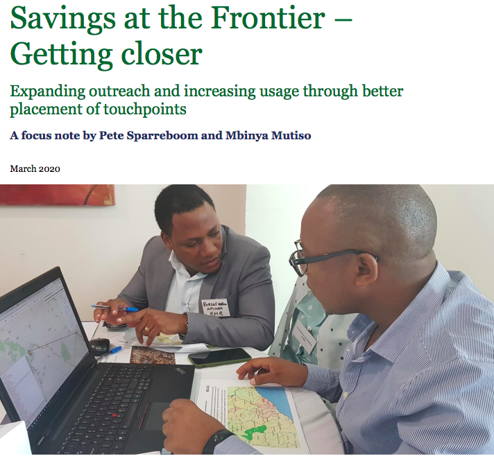 SavingsFrontier's tweet photo. FSPs adopting low-cost, practical methods e.g satellite imagery &amp; geo-locating data to reach remote clients can contribute to #financialinclusion &amp; beat competitors who fail to use public data to identify viable locations for branches &amp; agents. READ HOW: https://t.co/PkkO6H7upo https://t.co/jRyheWfe7v