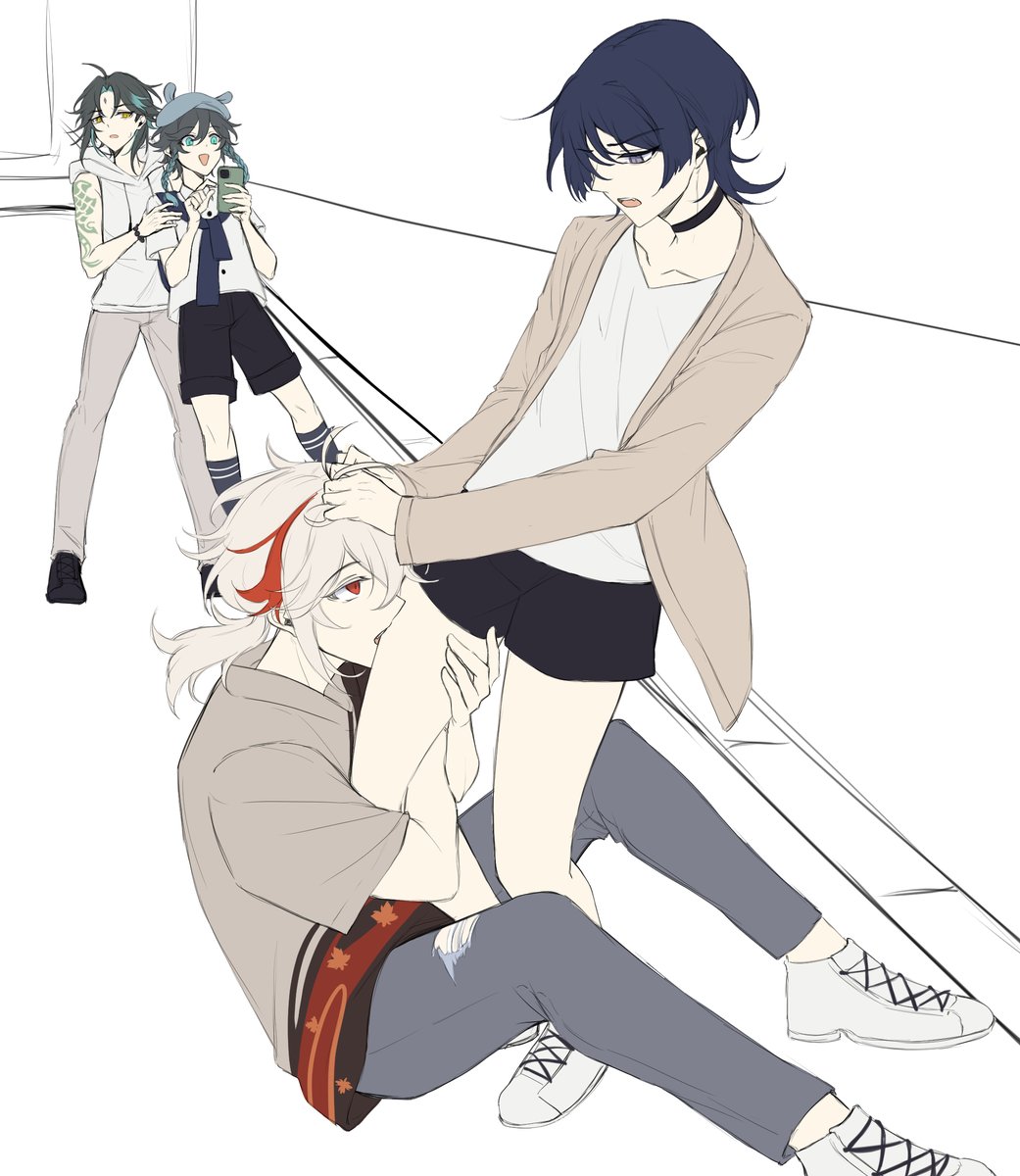 EIGNA_Gie's tweet image. แฟนชอบใส่ขาสั้น ทำยังไงดีครับ