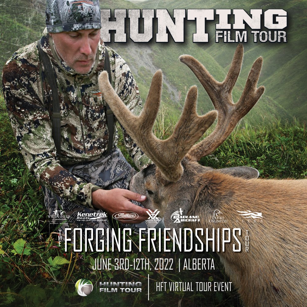 FREE Alberta Tribute Event... links are live until the end of the weekend! Visit huntingfilmtour.com to download your E-ticket and get your name in the hat for some awesome prizes!

@kenetrekboots <a href="/mathewsinc/">paul mathews</a> <a href="/vortexoptics/">Vortex Optics</a> <a href="/sitkagear/">Sitka Gear</a> <a href="/ducksunlimited/">Ducks Unlimited</a> @wildsheepfoundation <a href="/badl/">Dayne Wiesner</a>