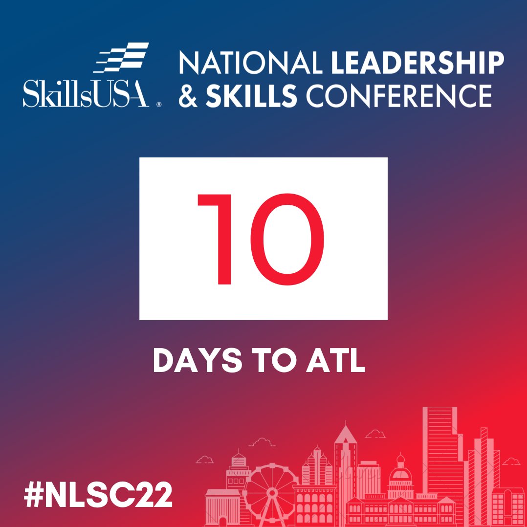 Less than two weeks left until we head to Atlanta for #NLSC22!