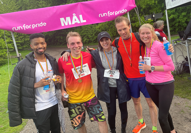 shl_medical's tweet image. Uniqueness is powerful – be you! Proudly looking back on our participation in this year’s #runforpride in Stockholm, a colorful event advocating for diversity, equity and inclusion (DE&amp;amp;I) and a world where all people have the same basic rights. #csr #diversitymatters #pridemonth