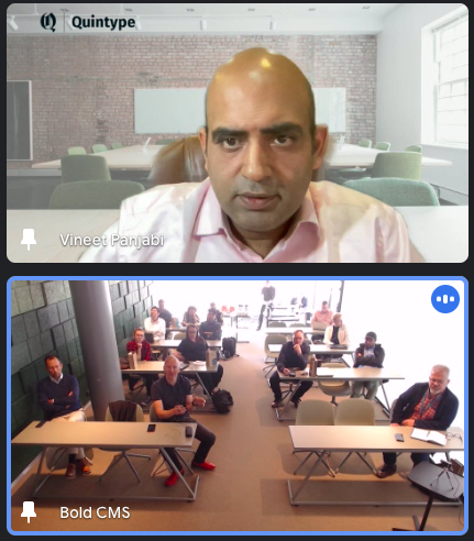 quintype_inc's tweet photo. BOLD CMS product roadmap and some of the best customer stories across the globe were showcased by @quintype_inc team during European BOLD CMS Users Day organized by @FiareOy today at Helsinki, Finland.

Here are some glimpses from the event. More updates to follow! https://t.co/U4UiqRGZTx