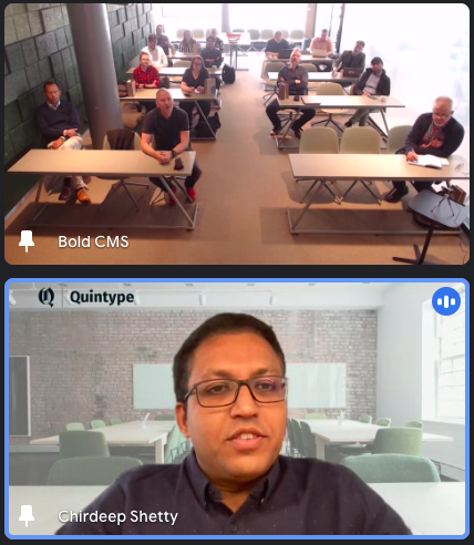 quintype_inc's tweet photo. BOLD CMS product roadmap and some of the best customer stories across the globe were showcased by @quintype_inc team during European BOLD CMS Users Day organized by @FiareOy today at Helsinki, Finland.

Here are some glimpses from the event. More updates to follow! https://t.co/U4UiqRGZTx