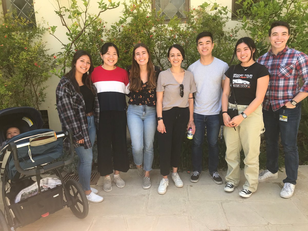 End of year lab photo! So lucky to work with such a talented group. Congrats to Maya Cornejo for starting graduate school <a href="/uclachem/">UCLA Chem & Biochem</a> and Kevin Shih, Jessica Tsui and Matthew Tran for graduating from <a href="/uclaibp/">UCLA IBP</a>!