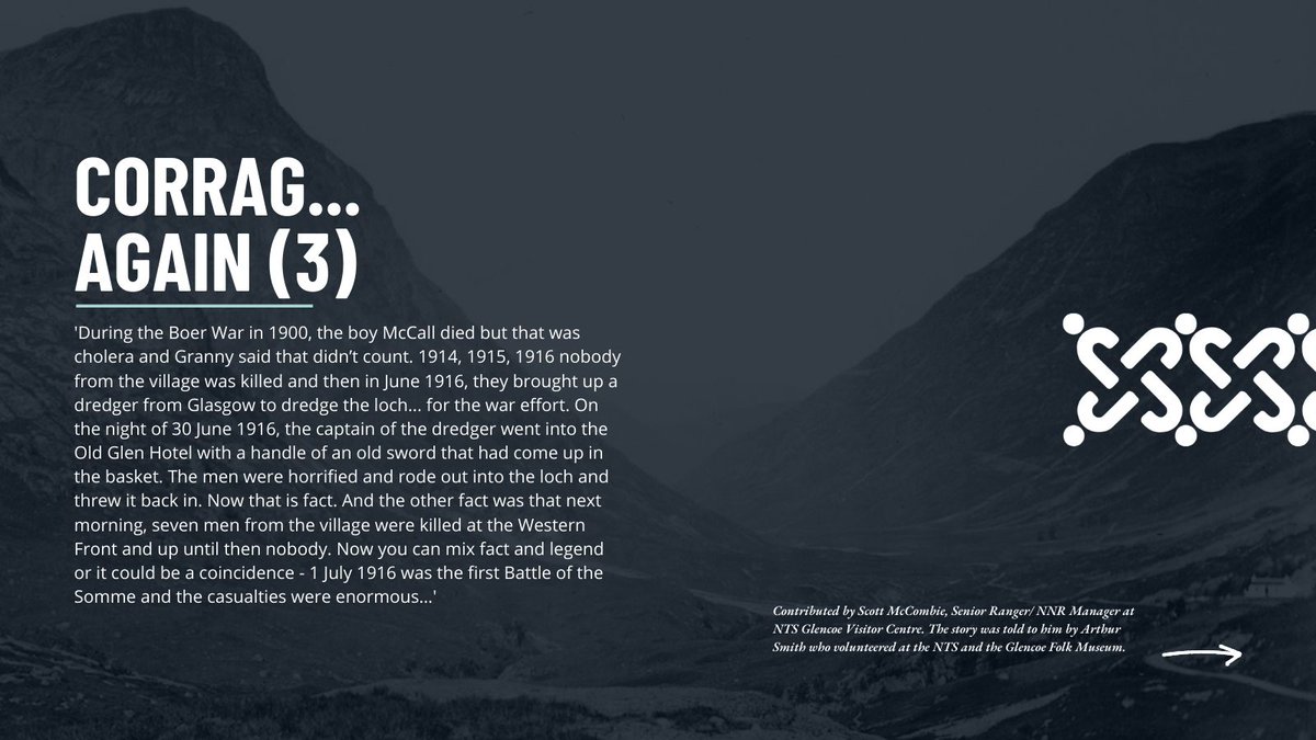 The tale of a witch in Glencoe with some unfortunate consequences... Follow the thread as the story unfolds!

You can read more of our stories on our website coast.scot, or on our app - take the COAST with you wherever you go

#naturescot #westcoaststories #YS2022