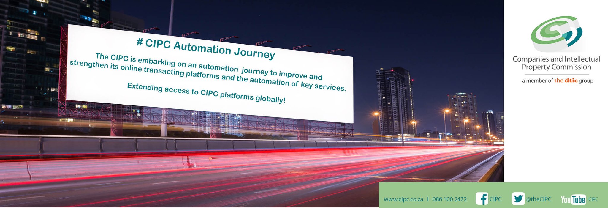 Companies and Intellectual Property Commission on Twitter "The CIPC is
