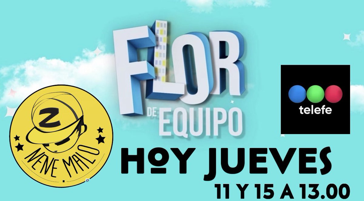 Hoy en <a href="/Telefeprensa/">TelefePrensa</a> <a href="/telefe/">telefe</a> <a href="/NeneMaloAr/">Nene Malo</a> <a href="/FlorDeEquipoOk/">FLOR DE EQUIPO</a>
