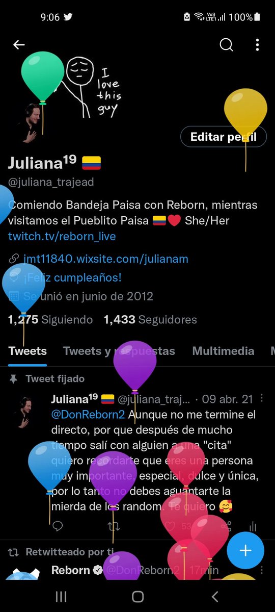 juliana_trajead's tweet photo. Tengo globitos 🥺❤️ 

Este es mi segundo cumpleaños estando en el fandom y también con Reb

@DonReborn2 si aún estás por acá, podrías felicitarme? 🥺❤️ https://t.co/sN2GDh9rhb
