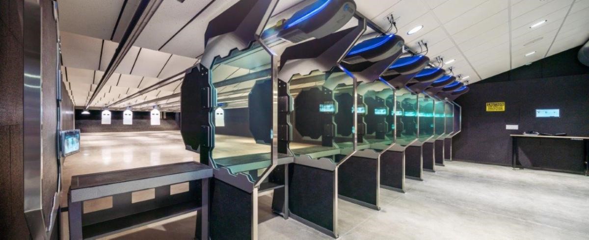 The Police Department shooting range facility in Garden City is now complete! The new gun range will replace their existing 55-year old facility and includes shooting lanes, classrooms, office space, showers and a parking lot. This versatile space was designed for tactical tr ...