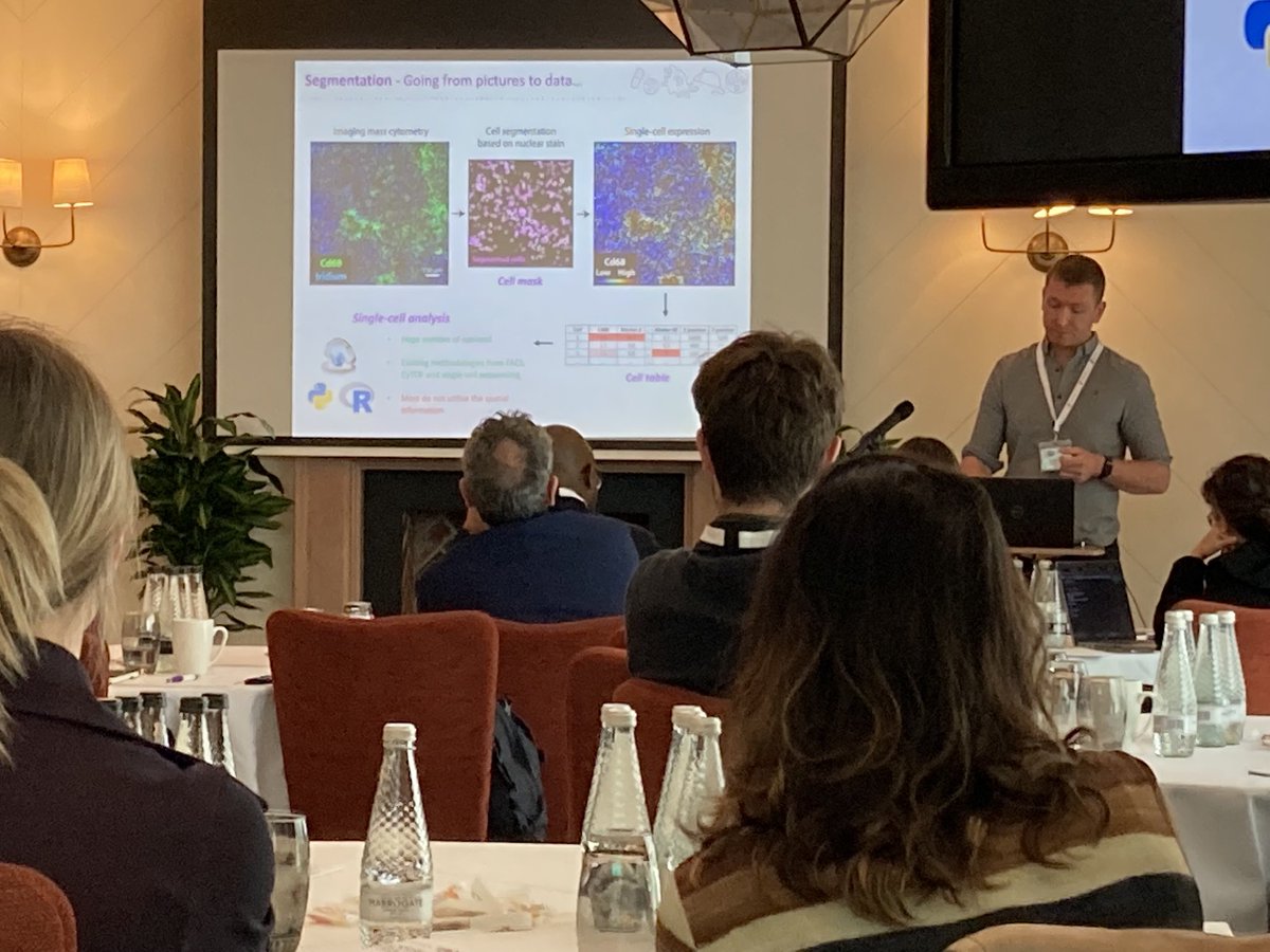 ManchesterCytof's tweet image. #MikeHaley giving a great talk on glioblastoma and #hyperion research at the @Standard_BioT UK #cytof meeting #cytofpub