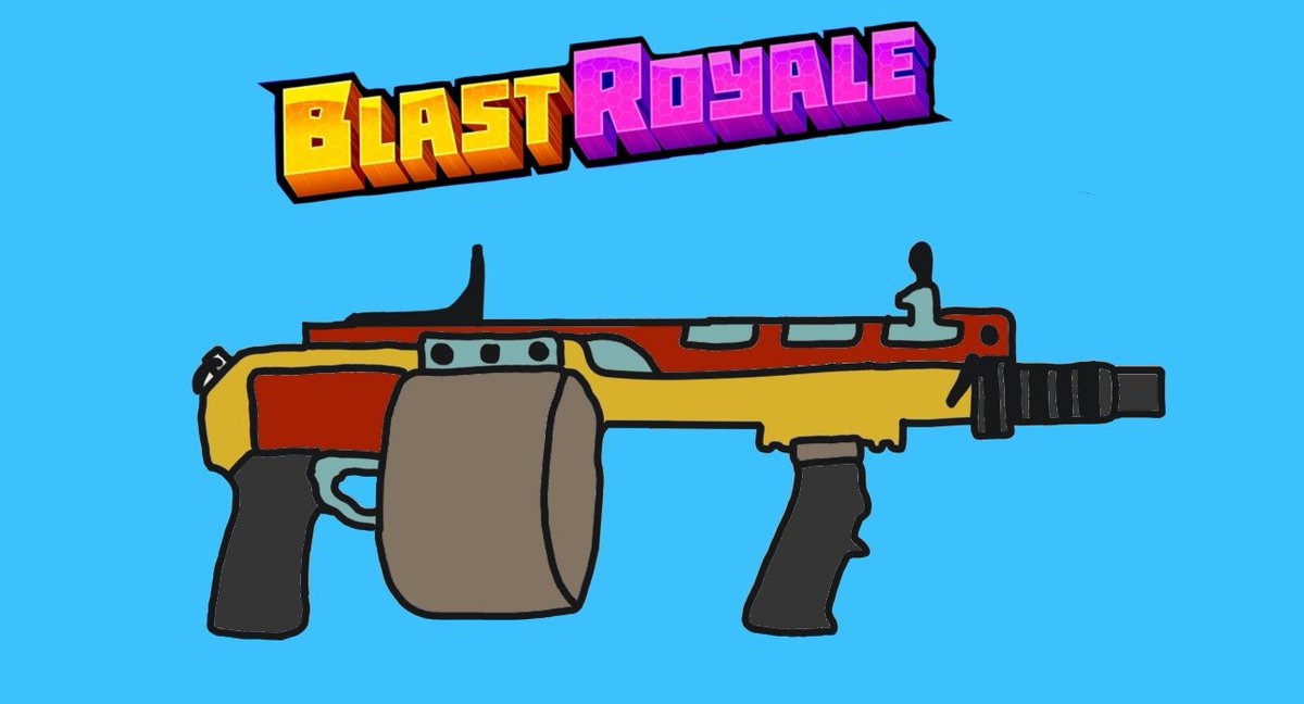 kurochanft's tweet photo. Hello BR fam! Here's my entry for @blastroyale hope you appreciate my effort in this 😅 Thank y'all! 

#BRgun https://t.co/4hemAh6eMk