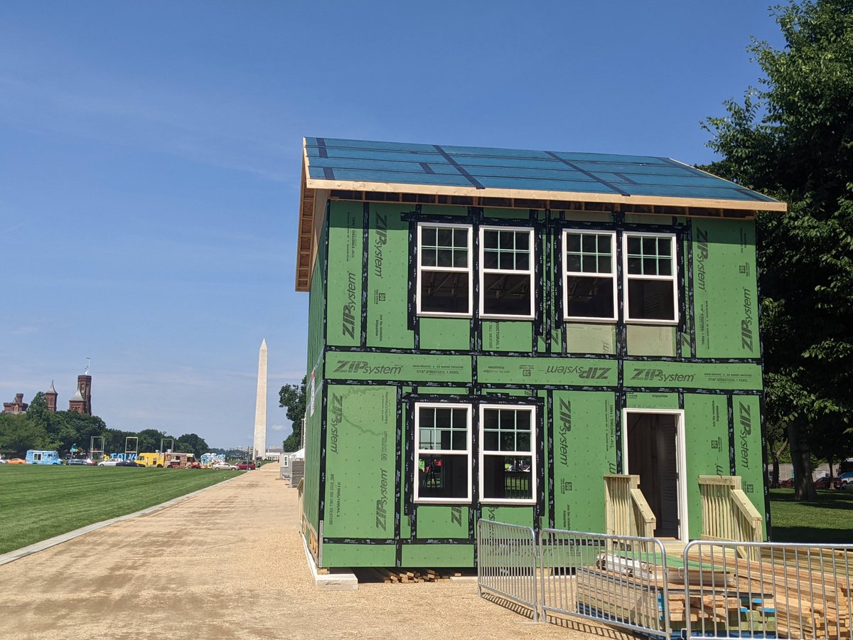 MSEGLLC's tweet photo. Our latest project! Located on the National Mall with unobstructed views of the Washington Monument and the Capital Building! 
Come see us this weekend at the NAHB Innovative Housing Showcase https://t.co/ih20oLUz05 https://t.co/L0SmXO8kue