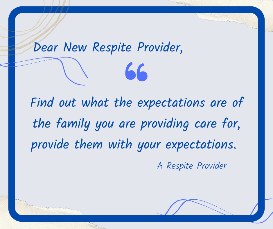 HuronRespite's tweet photo. We asked respite providers to share one piece of advice with someone who is just starting to provide caregiver support.  This is what they had to say . . . https://t.co/Aiaqa3md0p