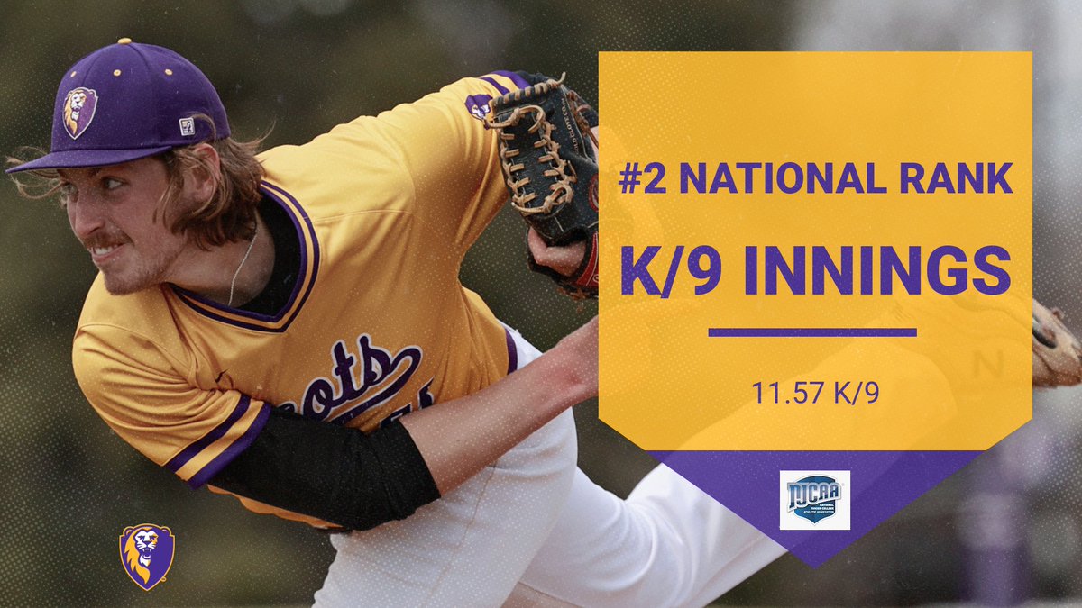 Let's talk about the incredible year the Scots pitching staff had. We finished 2nd in the nation in Strikeouts per 9 Innings w/ 11.57 @PBR_JUCO <a href="/NWHPreps/">Northwest Herald Preps - Shaw Local</a> <a href="/_TheJBB/">The JBB</a> <a href="/PeytonSchneid/">Peyton Schneider</a> <a href="/_Ryno16_/">Ryan Anderson</a> <a href="/jucoroute/">#JucoRoute</a>