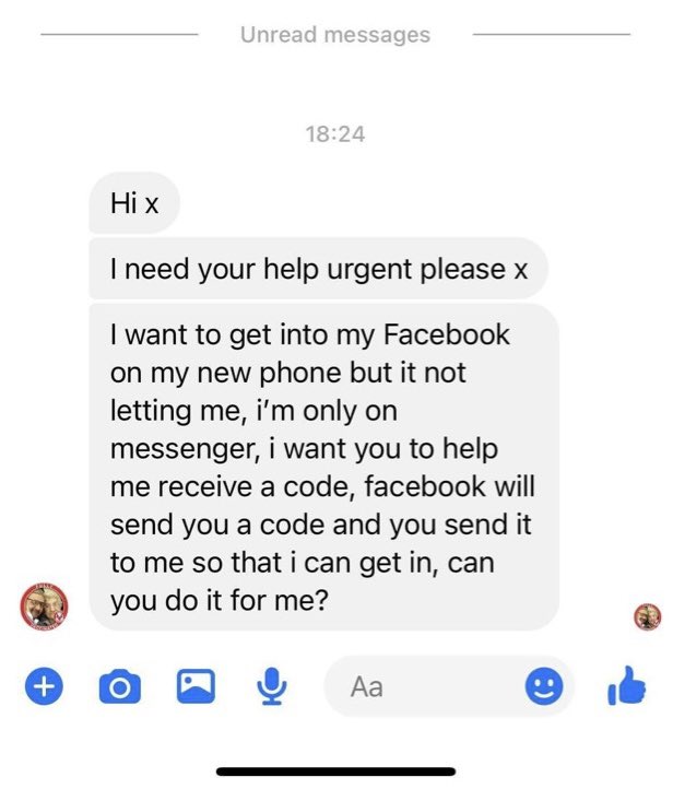 tina_nardone's tweet photo. @facebook  you really need to get ur act together! It’s been 8 weeks since my husbands account got hacked and you’ve done nothing to stop the perpetrator trying to hack his friends accounts!! What is it going to take before you do something! https://t.co/MVvkZnCJou
