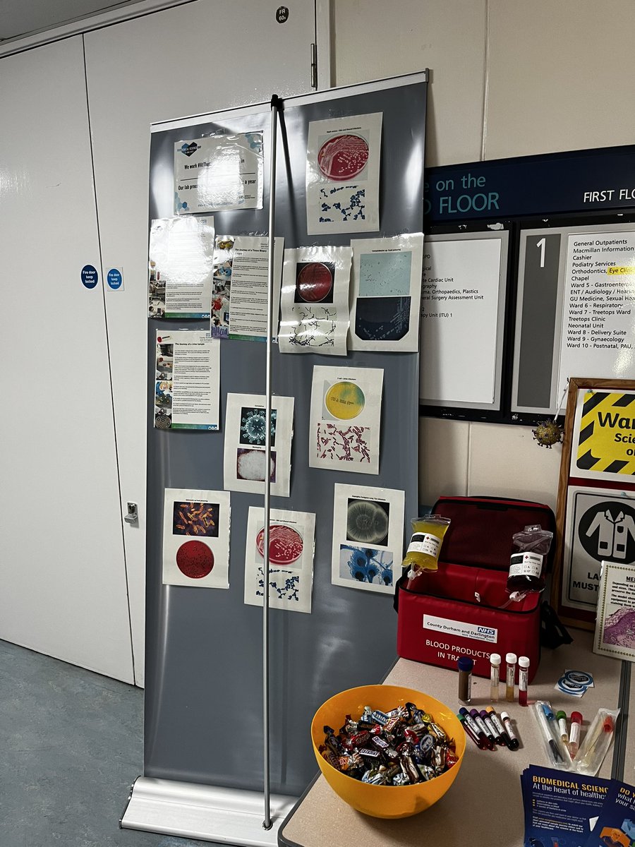 egrant88's tweet photo. @CDDFTNHS Here we are today for celebrating #IBMS day 2022 at UHND! Come along and see us outside the restaurant, and claim yourself a free chocolate! https://t.co/BB2yTgXMj6