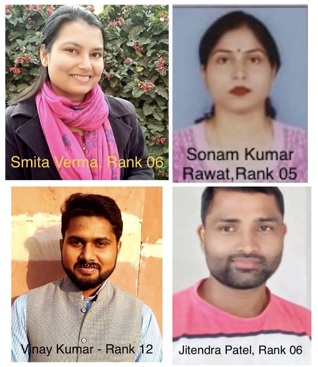 dswlkouniv's tweet image. हमारे छात्र - हमारी पहचान ।
उत्तर प्रदेश उच्च शिक्षा सेवा आयोग द्वारा  @lkouniv के मनोविज्ञान विभाग के सोनम रावत, जितेन्द्र कुमार पटेल, स्मिता वर्मा एवं विनय कुमार का असिस्टेंट प्रोफेसर पद पर चयन। 
बहुत बधाई 💐
@GovernorofUp @anandibenpatel @dpradhanbjp @MLAYogendraBJP