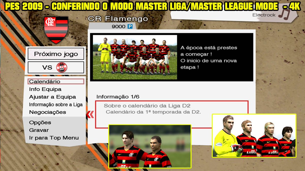 TudodePES's tweet photo. PES 2009 - CONFERINDO O MODO MASTER LIGA/MASTER LEAGUE MODE -  IVAROV+MINANDA+CASTOLO - [4K60FPS]

https://t.co/f6XQNUxyQL

#PES2009 #MasterLiga #PES09 #eFootball2022  #flamengo #Minanda #Castolo #Ivarov #MasterLeague https://t.co/8eQMLsS5At