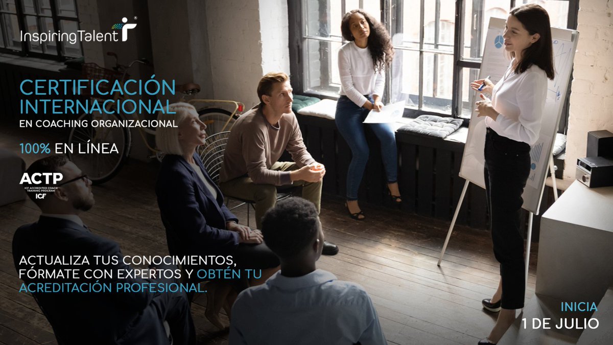 ICFMexico's tweet photo. *PATROCINADO*
👨🏻‍💻Nuestra "Certificación Internacional en coaching Organizacional" es un programa avalado por la #ICF y reconocido con la máxima distinción #ACTP
Contáctanos y desarrolla tu talento como Coach.
Información: https://t.co/qoOEVaP428
WhatsApp: https://t.co/480Hg2N4Vy https://t.co/M79CHHAa63
