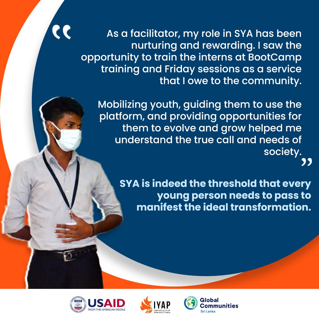 IYAP_org's tweet photo. What wonders could happen if the passion for community development in a person rose out of interests in building an impactful network of young minds? Let's hear Dinoshan about "Passion to Action in the #SYA Program"!
To read Dinoshan's story: https://t.co/JPaYX98kvW
#IYAP https://t.co/jz5GtxclJ2