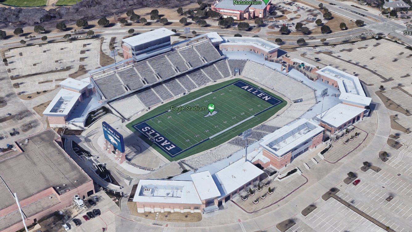 Biggest high on sale school football stadium