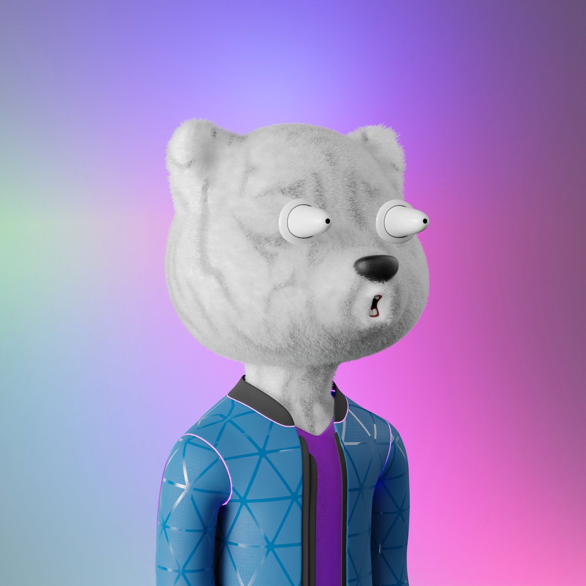 Something is coming... 

What do you think is shocking him so much? 🤯
