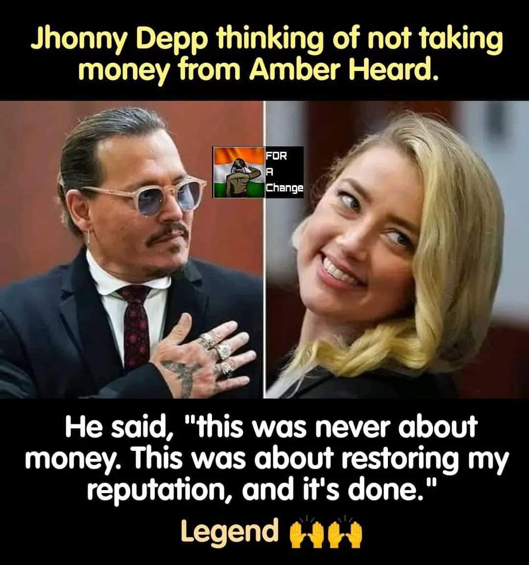 Legend for a reason #JohnnyDeppVsAmberHeard