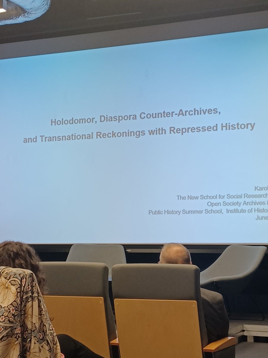thomascauvin's tweet photo. For #InternationalArchivesDay, @KarolinaKoziura and counter archives of #holdover during presentation at #PHSS22 https://t.co/pVim3ewrCl