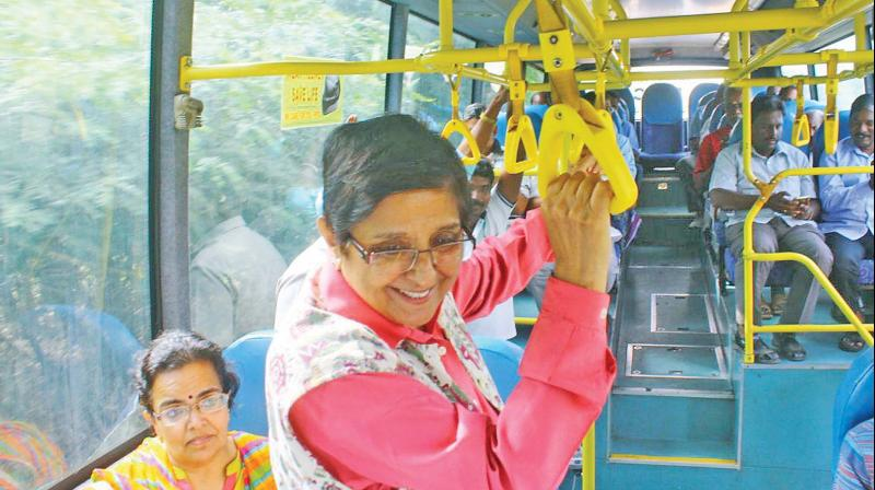 TSRTC Wishes A Very Happy birthday to Kiran Bedi Mam   