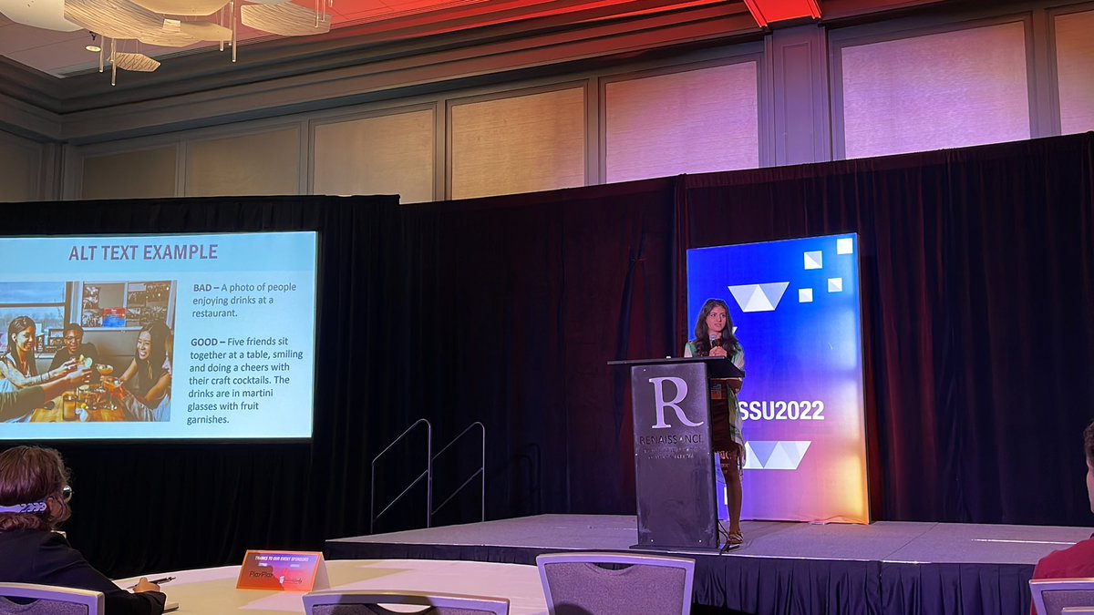 Accessibility ensures everyone is catered to. 👏🏻

For example, not everyone can go up stairs, but everyone can use a ramp. 

#SSU2022 <a href="/alexeacandreva/">Alexea Veneracion</a> <a href="/VisitCOS/">VisitCOS</a>