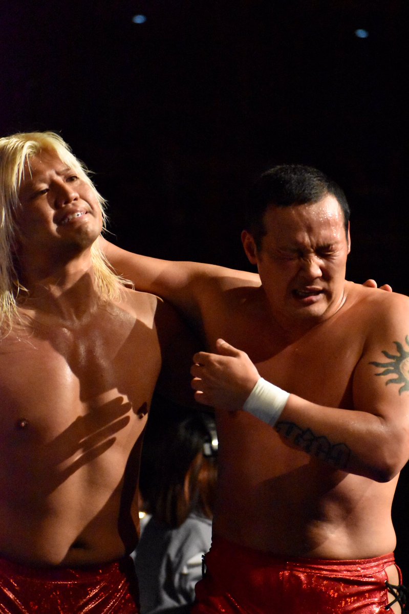 2022.6.4 #pwzero1 大田区総合体育館
金本浩二，高岩竜一，藤田和之，
ケンドー・カシン
🆚拳王，征矢学，タダスケ，Hi69
#大谷晋二郎エイド
#押忍PREMIUM
#noah_ghc