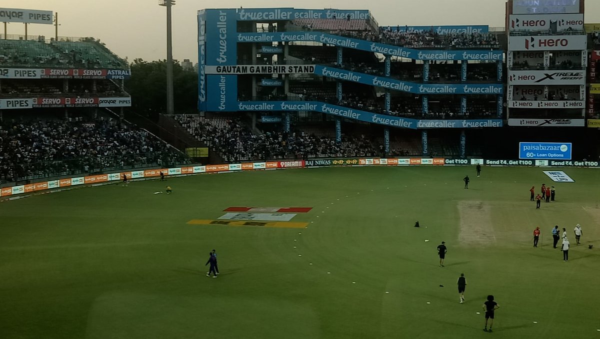 Photos from Delhi's Arun Jaitley Stadium

#INDvsSA #IndiaVsSA